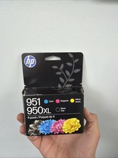 HP C2P01FN 950XL/951 Mulitpack Ink Cartridges, 4/Pack (Black/C/Y/M) EXP 2027+ picture