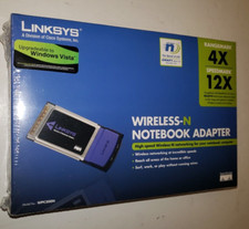 Cisco-Linksys PC Card WPC300N Wireless-N Network Adapter Notebook Adaptor picture