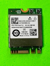 Lot of 4 01AX712 SW10K97464 GENUINE LENOVO WIRELESS CARD FLEX 6-14IKB HH picture