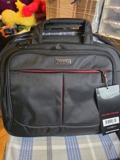 New Black Eco Style Laptop Computer Tech Travel Bag fits 15.6” picture