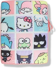 Hello Kitty Grid | Puffy Laptop Sleeve | 15-16 Inch Quilted Pillow Puffer Case picture