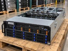 New Gigabyte 4U HPC AI 10x Nvidia GPUS SERVER Xeon Gold 40 Core 2TB DDR4 8x NVMe picture