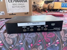 StarTech SV431DPUA2 4 Port DisplayPort KVM Switch 4K 60Hz Single Display adapter picture