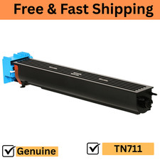Genuine Konica Minolta TN711C (A3VU430) Cyan Toner Cartridge picture
