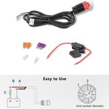 000-14041-001 HDS/Elite/Hook Power Cable Replacement 3 Foot for Lowrance Mark picture