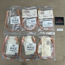 C2G 27810 1ft Cat6 Snagless UTP Unshielded Network Patch Cable Orange - (6) NEW picture