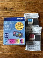 Open Box LC105CL XXL color BROTHER ink printer MFC Exp 2026 | NO YELLOW CARTRIDG picture