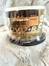 JVC DVD+R 16X Recordable Discs 4.7GB 120min 50-Pack Spindle VD-R47GU50 picture