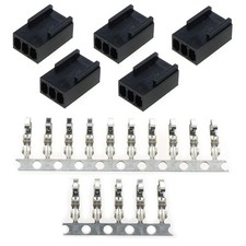 LUORNG 1Set Female 3-Pin PC Fan Connector Kit (5PCS 3 Pin 3Pin Female... picture