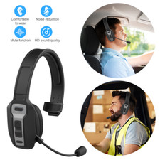 Trucker Wireless Bluetooth Headset with Mic Mute Key Noise Cancelling Headset picture