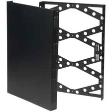 Rack Solutions 1U Covered Vertical Wall Mount Rack 1URACK110 picture