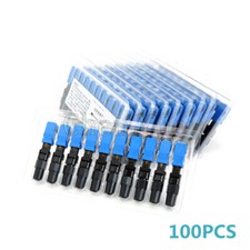 100pcs SC UPC Fast Connector Embedded Connector FTTH Tool Cold Fast Connector picture