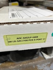 Supermicro AOC-SAS2LP-H8IR RAID Controller LSI SAS2108 PCIe 8-Port SAS SATA picture