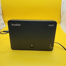 Yealink W52P IP DECT Phone Wireless Base Station - Come With Power Cord - Tested picture