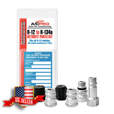 A/C Pro Car AC Adapter Kit R12 to R134a Conversion with Ports and Label picture