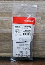 Legrand Ortronics KS6A-36 TechChoice 6 Cat6 Keystone Jack, Blue New  picture