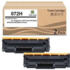 2 Pack 072H High Yield Toner Cartridge Compatible for Imageclass LBP172dw picture