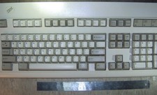 IBM Clicky keyboard Vintage 1989 Model M 1391401 USA buckling spring mechanical picture