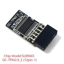 GC-TPM2.0_S 12pin-1 Module SLB9665 For GIGABYTE B550M AORUS ELITE (rev. 1.3) picture