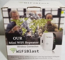 WifiBlast Our Mini Wifi Repeater 300Mbps 2.4 High Speed Wireless Signal Booster picture