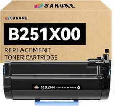 High Yield Black Toner Cartridge Lexmark B251X00 B250XA0 for B2546 B2546dn, 4019 picture