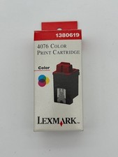 Genuine Lexmark 4076 Color Inkjet Cartridge 1380619 NEW SEALED picture