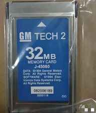 1PC Used GM TECH2 32MB PCMCIA Card Saab English Auto Diagnostic Software picture
