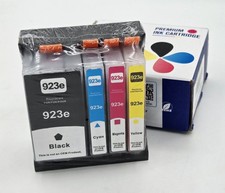 New Premium Ink Cartridges 923XL Set of 4 - Black Cyan Yellow Magneta picture