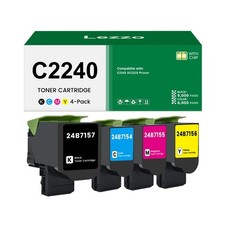 Lezzo C2240 XC2235 Toner Cartridge (with New Chip) 24B7157 24B7156 24B7155 24... picture