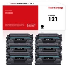 CRG121 6PK Compatible With Canon 121 Black Toner 3252C001 ImageClass D1650 D1620 picture