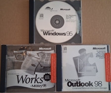 Genuine Vintage Microsoft software Win95, Works & Outlook picture