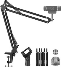 Webcam Stand Boom Arm Mount for Logitech BRIO 4K C920 C920S C922 C922x C925e picture