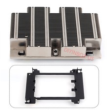 New Dell PowerEdge R740 R740xd R640 CPU Cooling Heatsink C6R9H 0C6R9H w/ Bracket picture
