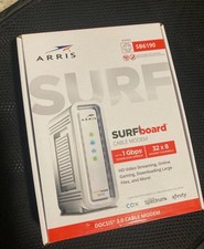ARRIS SURFboard SB6190 DOCSIS 3.0 32x8 Cable Modem 1 Gbps White picture