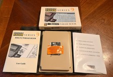 Vintage Psion Series 3 Berlitz Phrase Book SSD Software Sealed CIB 1992 picture