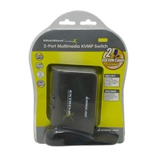 IOGEAR GCS1732 MiniView Extreme 2-Port Multimedia KVMP Switch USB PS/2 New picture
