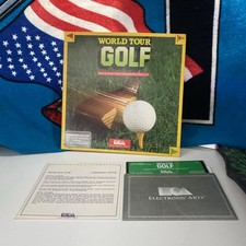 Electronic Arts World Tour Golf Commodore 64 5.25