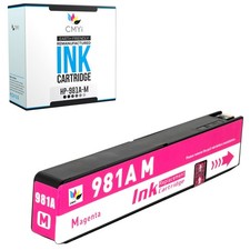 1PK CMYi Compatible 981A Magenta Ink fits HP PageWide Enterprise Color MFP 586f picture