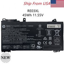 Genuine OEM 45Wh RE03XL Battery For HP ProBook 430 440 450 455R G6 L32656-002 picture