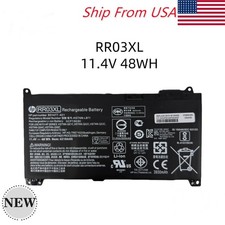 NEW OEM 48WH RR03XL Battery For HP ProBook 430 440 450 455 470 G4 G5 HTTNN-Q01C picture