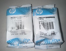2x Genuine HP X4E75A Black Tank System Printhead Bag picture