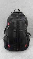 Bange Backpack Black Red Padded Nylon Laptop Travel Smart Daypack picture