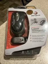 NOS Targus AWM15US Wireless Rechargeable Notebook Mouse w/Laser Pointer Sealed picture
