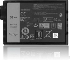 7WNW1 51Wh 6 cell Laptop Battery Compatible with Dell Latitude 5424 5420 Rugged picture