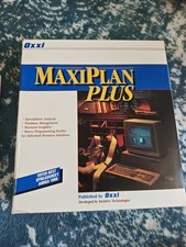MAXIPLAN PLUS  OXXI Spreadsheet for Commodore Amiga 500 1000 2000 picture