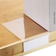 50PCS Library Shelf Label Holders 7.6x4 Inch Moveable Markers 50 Inserts picture