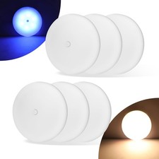 RV Puck Light 5Inch, Dimmable RV Light Fixture 12V, Camper Interior Light wit... picture