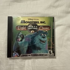 Monsters Inc Eight Ball Chaos Disney Pixar Windows 95/98/Me CD-Rom Game picture
