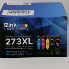 EZink 5 Pack 273XL Compatible Ink Cartridges Black COLOR XL High Capacity picture