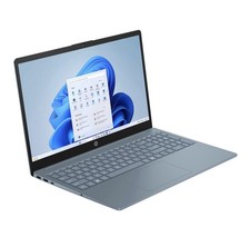 HP 15.6 inch HD Windows Laptop Intel Processor N200 4GB RAM 128GB Blue New picture